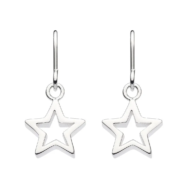 Chunky Star Drop Earrings