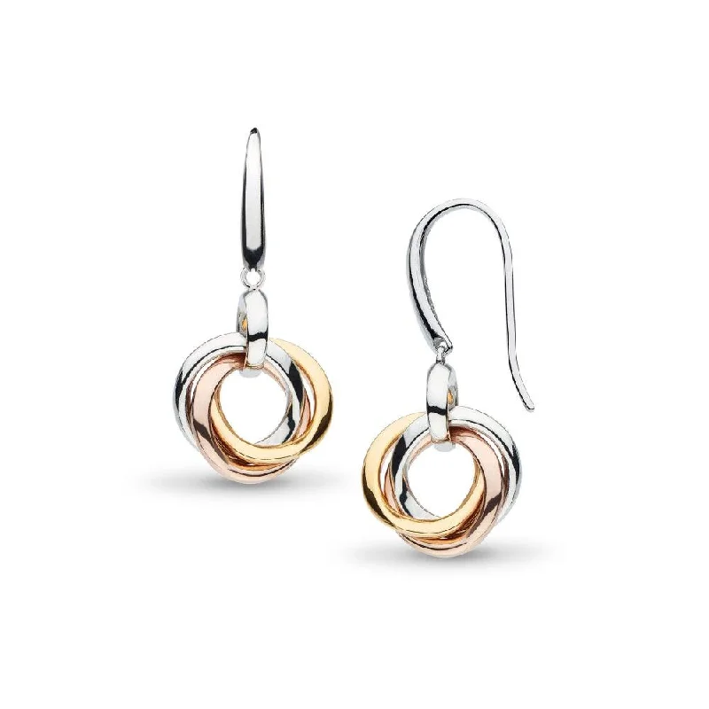 Kit Heath Bevel Trilogy Drop Earrings