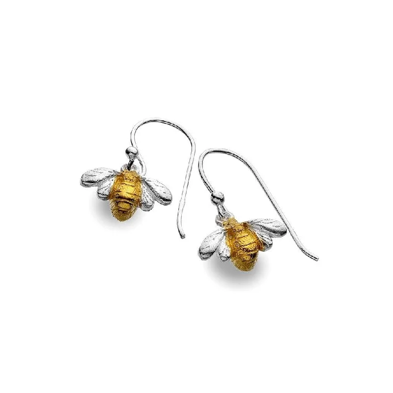 Sea Gems Golden Bumblebee Earrings