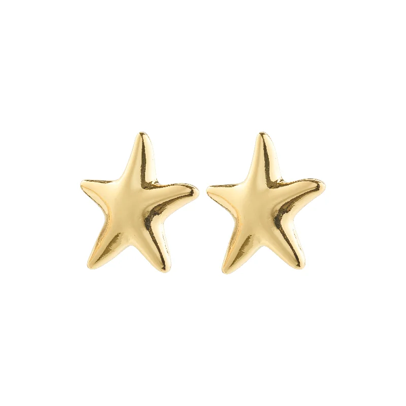 FORCE earrings gold-plated