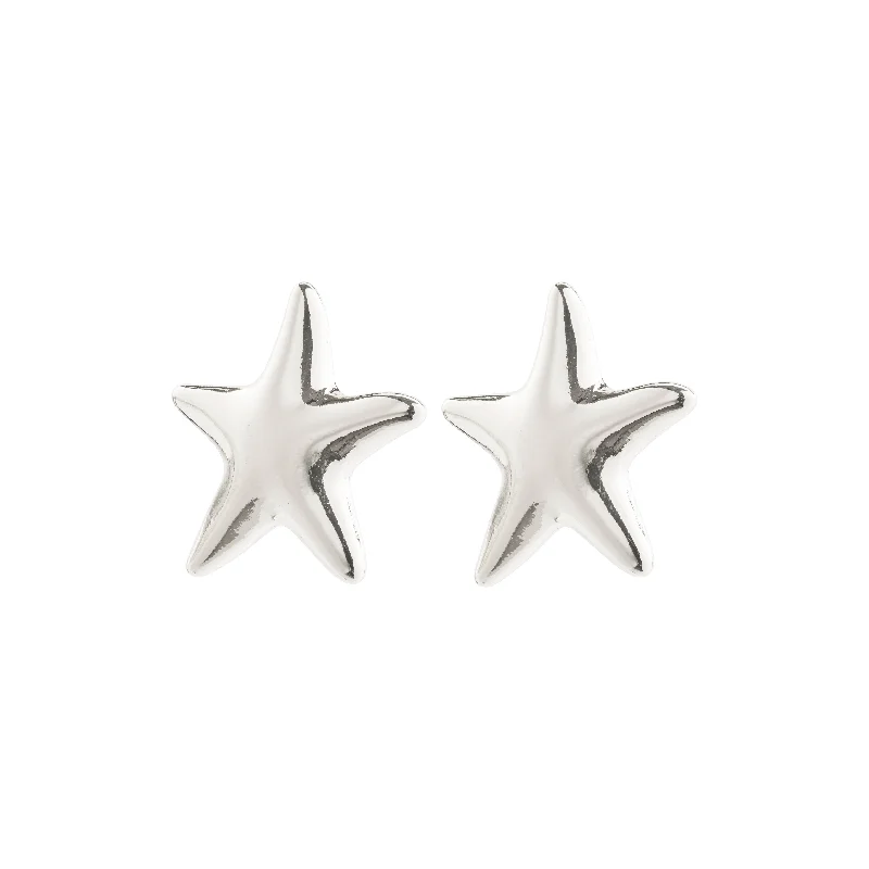 FORCE earrings silver-plated