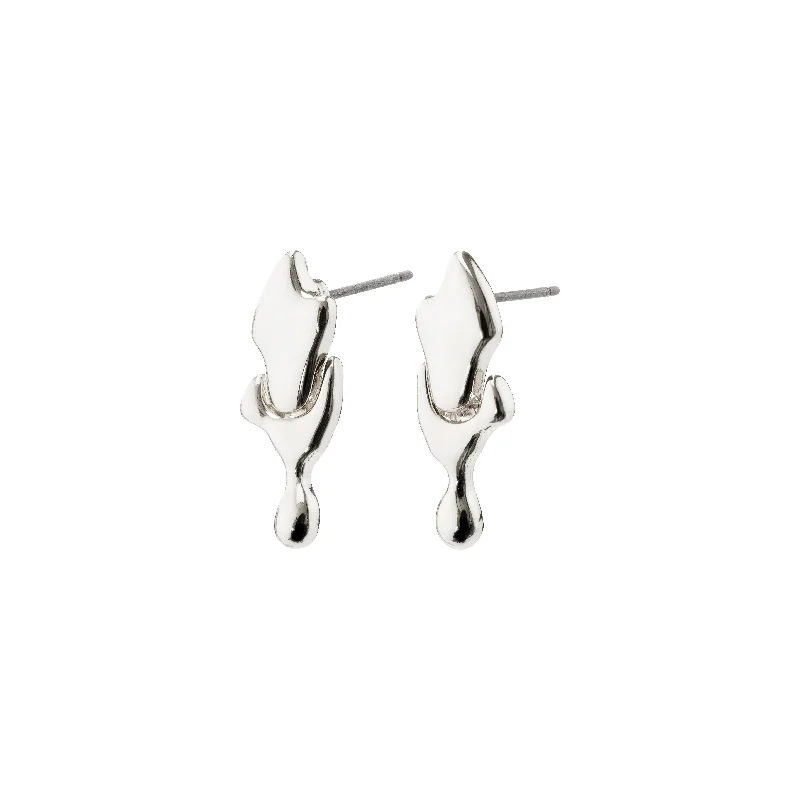 ALYSSA earrings silver-plated