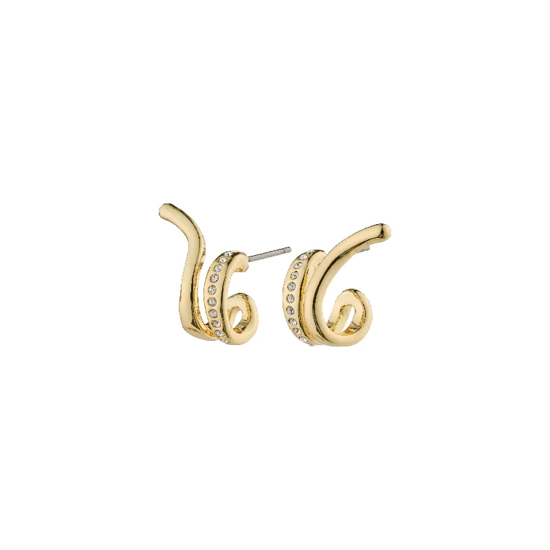 NADINE earrings gold-plated