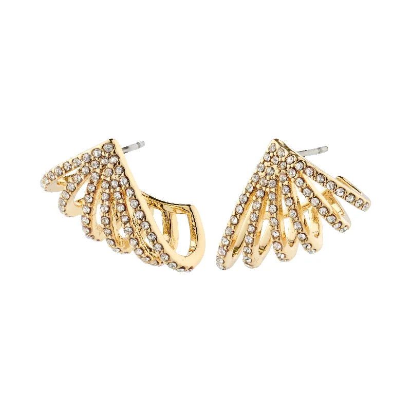 PRISCILLA earrings gold-plated