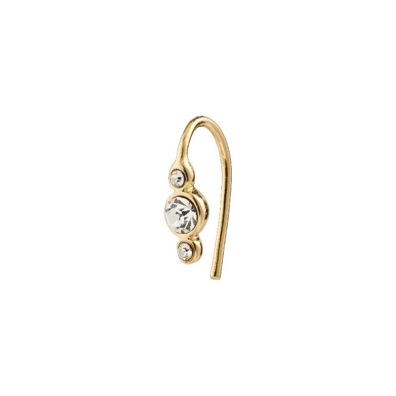 KRISTINE single earring gold-plated