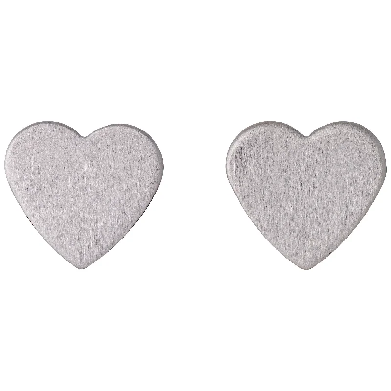 VIVI heart earrings silver-plated