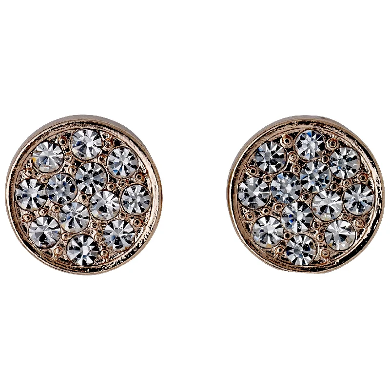 GRACE earrings rosegold-plated