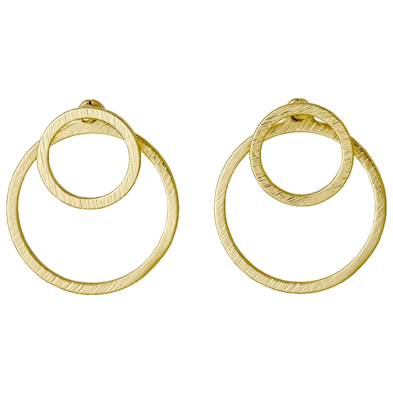 ZOOEY 2-in-1 earrings gold-plated