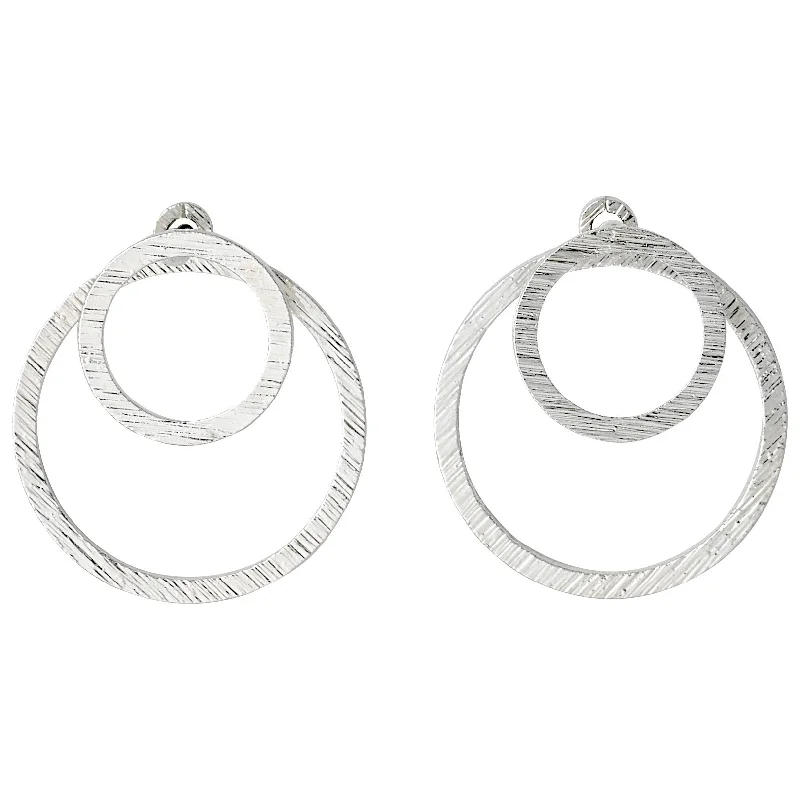 ZOOEY 2-in-1 earrings silver-plated