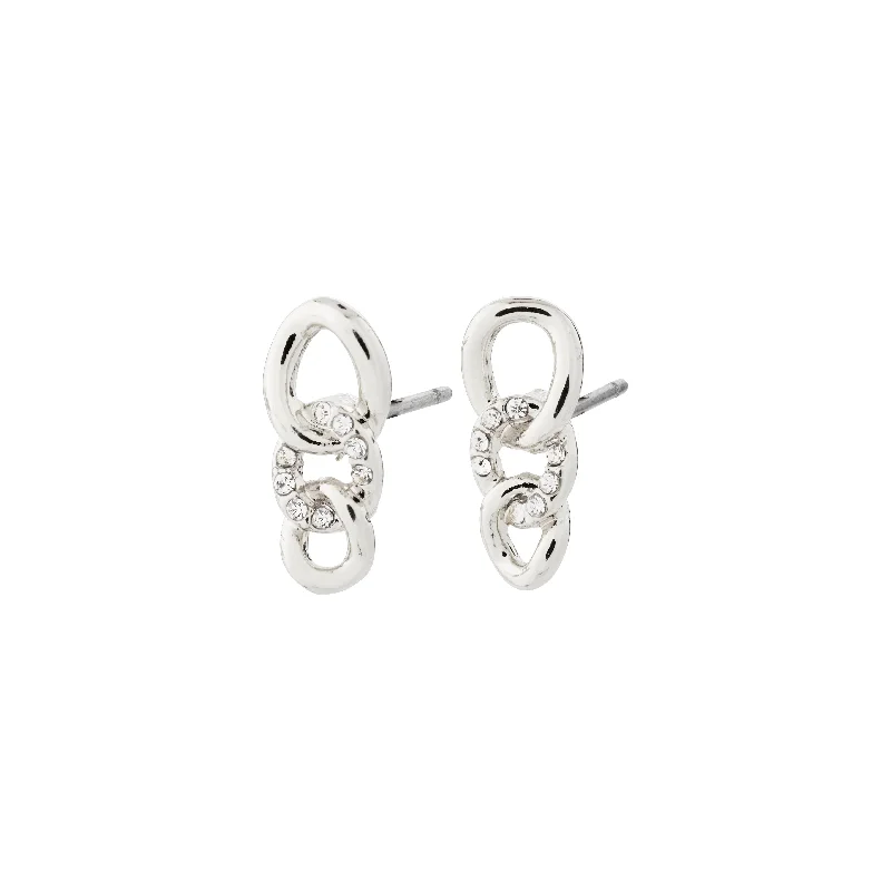 WRENLEY earrings silver-plated