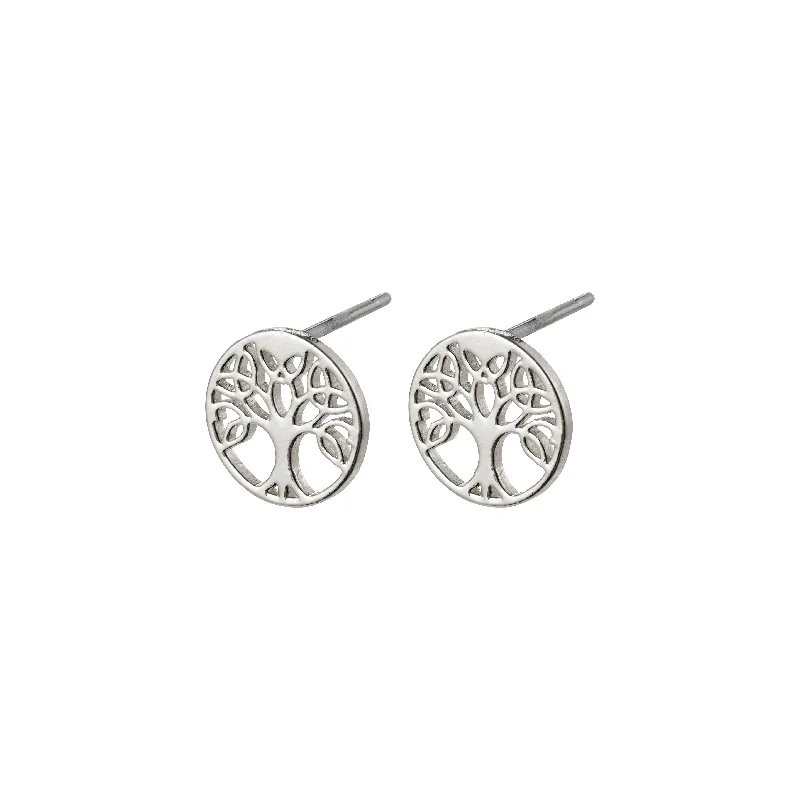 GEORGINA earstuds silver-plated