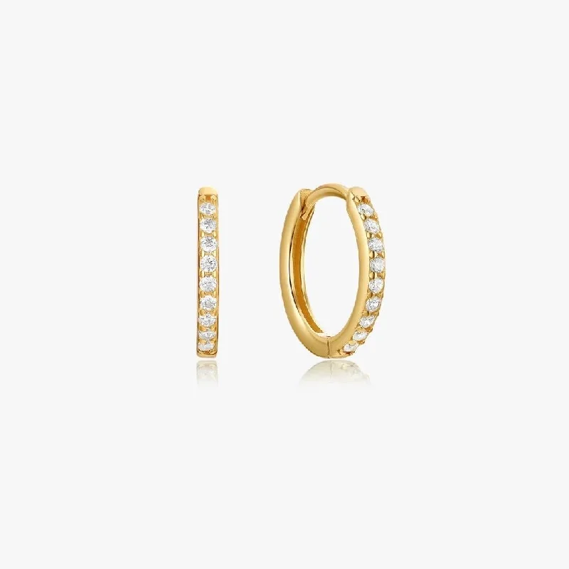 Adeline Hoops in Gold