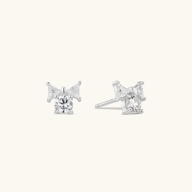 Affinity Stud Earring in Silver