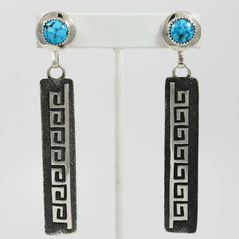 Battle Mountain Turquoise Earrings