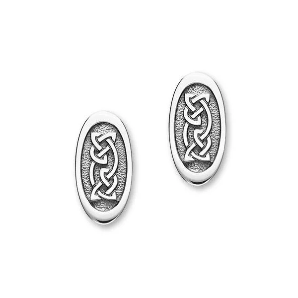 Celtic Silver Earrings E1787