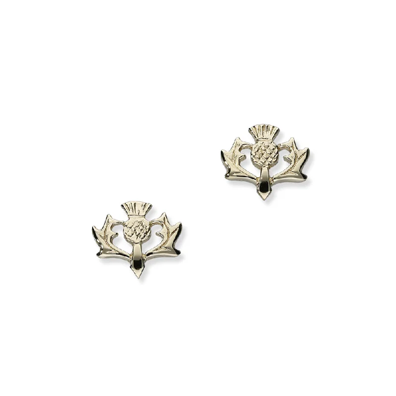 Thistle Gold Earrings GE58