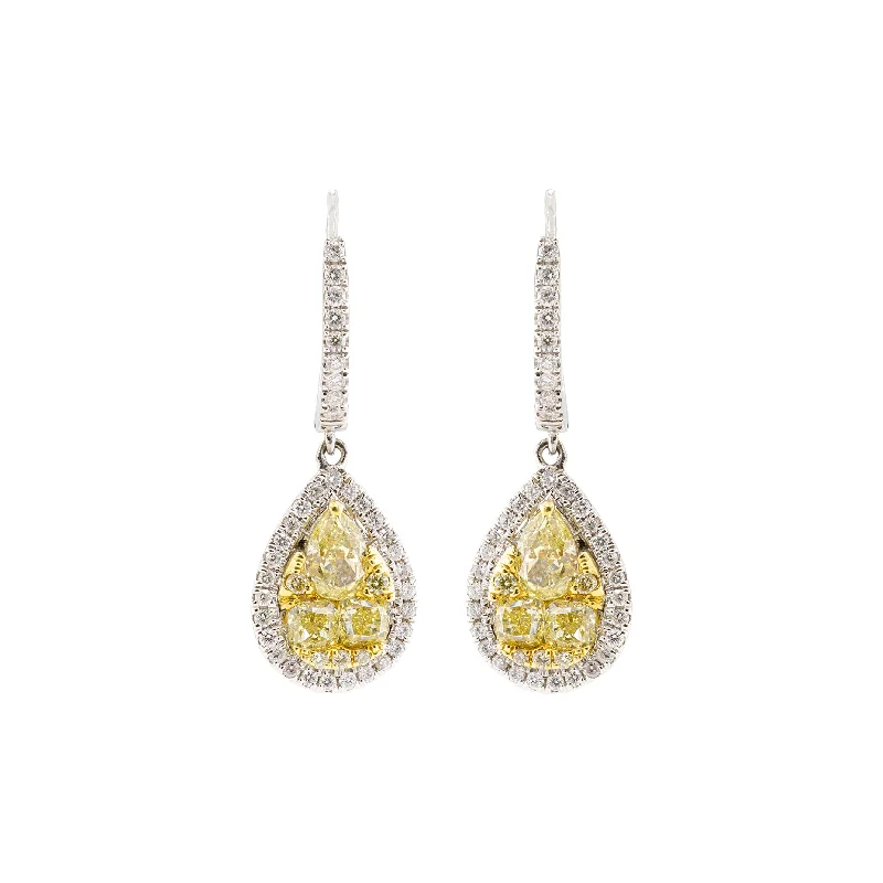 Diamond Drop Earrings