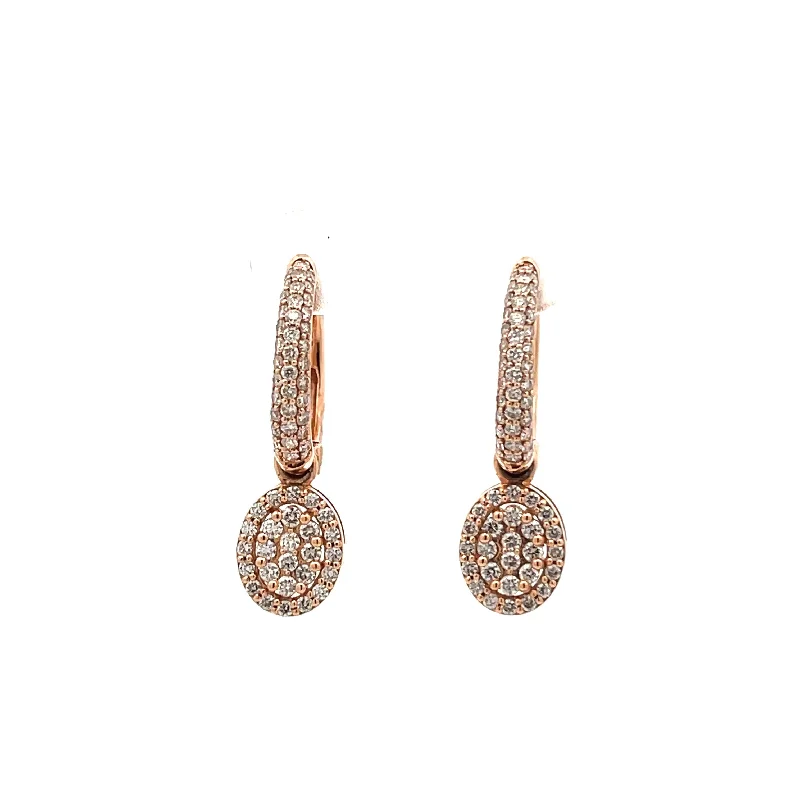 Diamond Fashion Drop Earrings