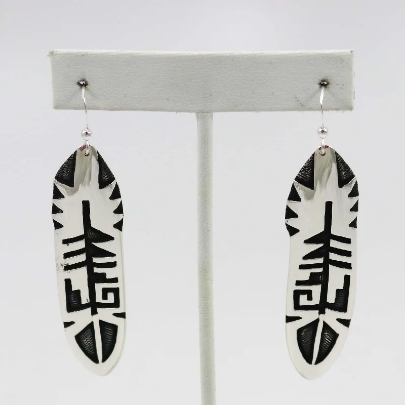 Feather Earrings