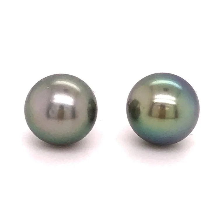 Tahitian Pearl Stud Earrings