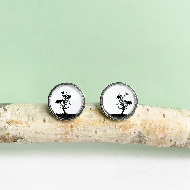 Gum Tree - Stud Earrings