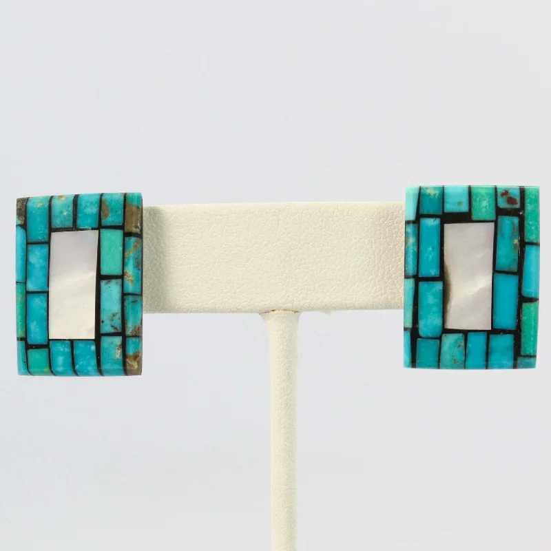 Inlay Earrings