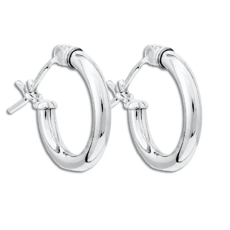 Kiddie Kraft Sterling Silver Childrens Hoop Earrings