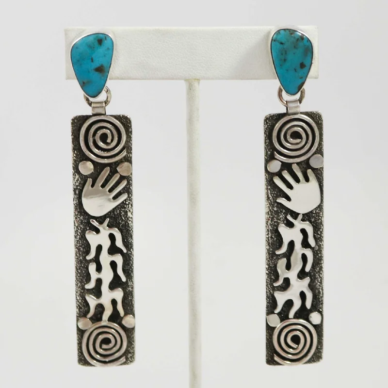 Kingman Turquoise Earrings