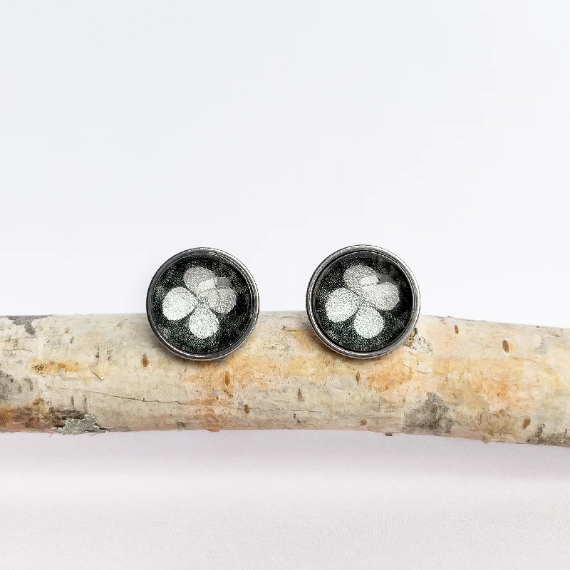 Leatherwood Flower - Stud Earrings