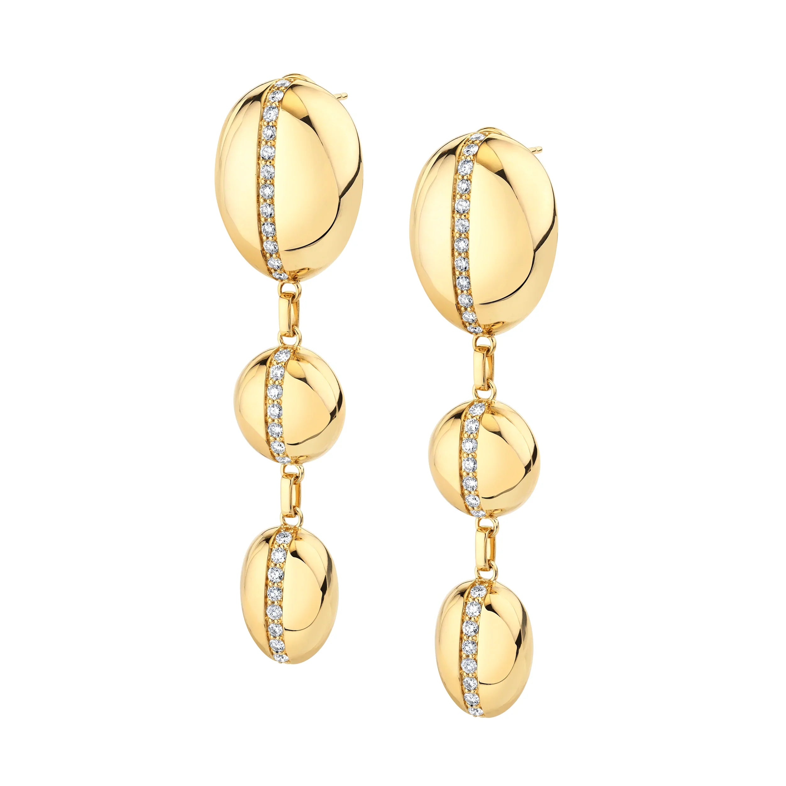 Orb Split Drop Earrings ER526