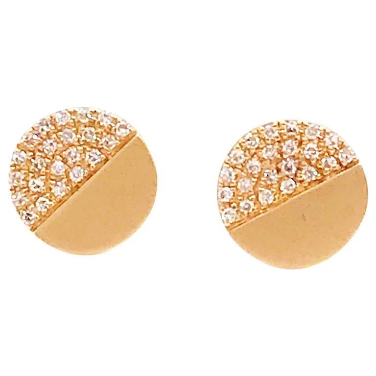 Modern Diamond Studs