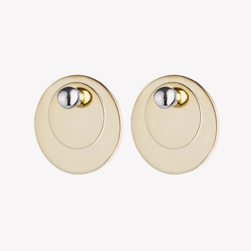 PAILLETTE STUD EARRINGS