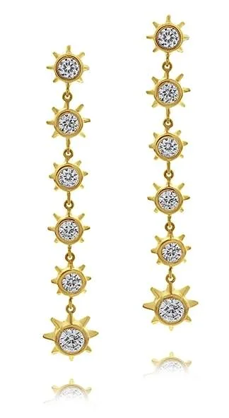 Roberto Coin Starlight Drop Earrings