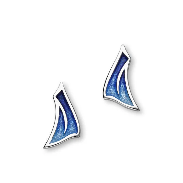 Sail Away Silver Earrings EE483