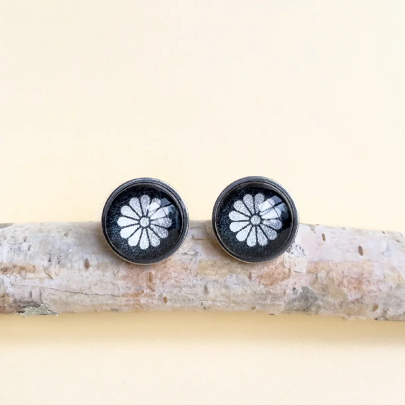 Separate Prison Chapel Window - Stud Earrings