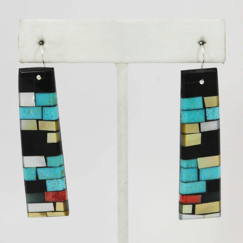 Shell Inlay Earrings