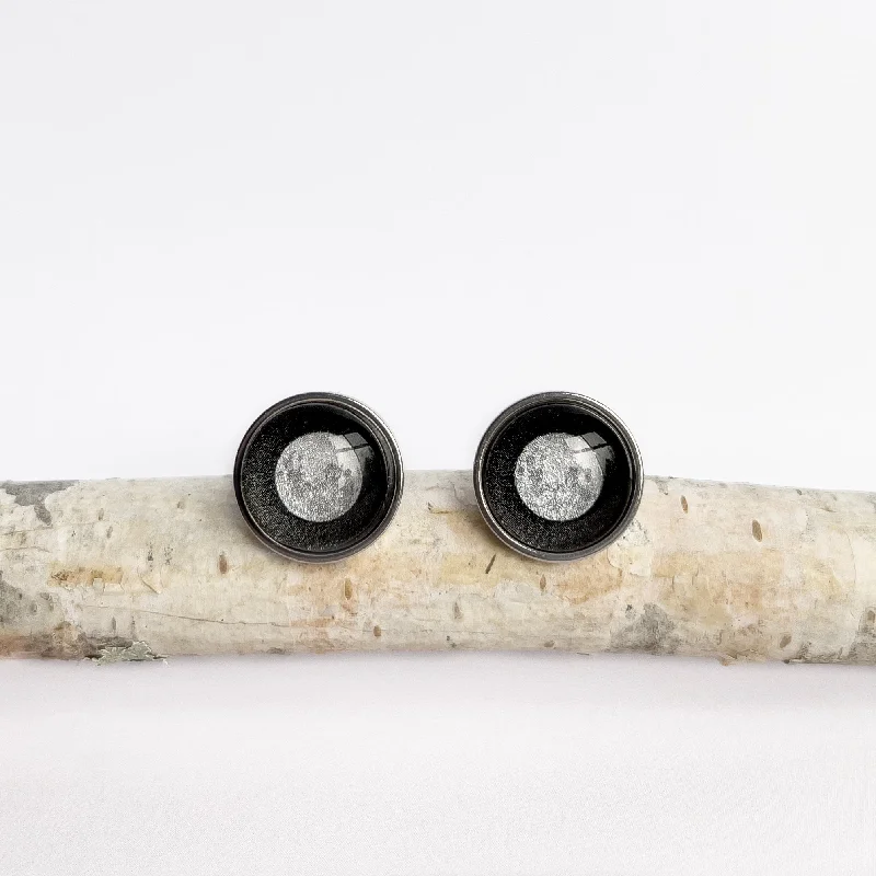 Supermoon - Stud Earrings