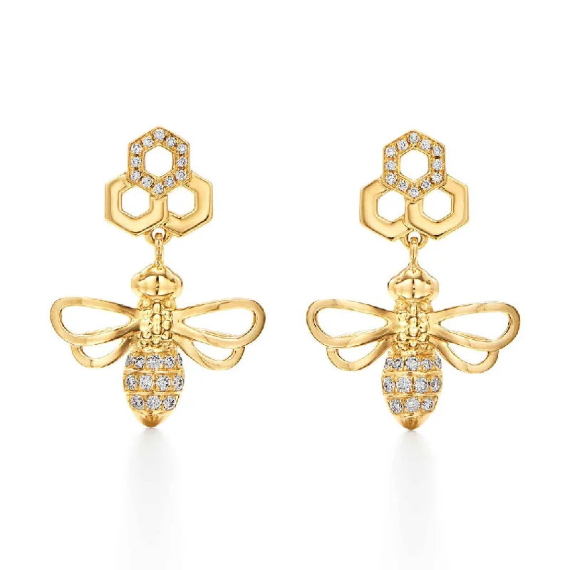 Temple St. Clair Bee Drop Earrings