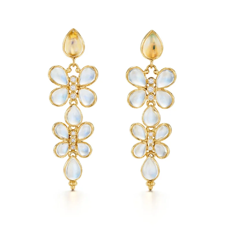 Temple St. Clair Luna Flutter Drop Earrings