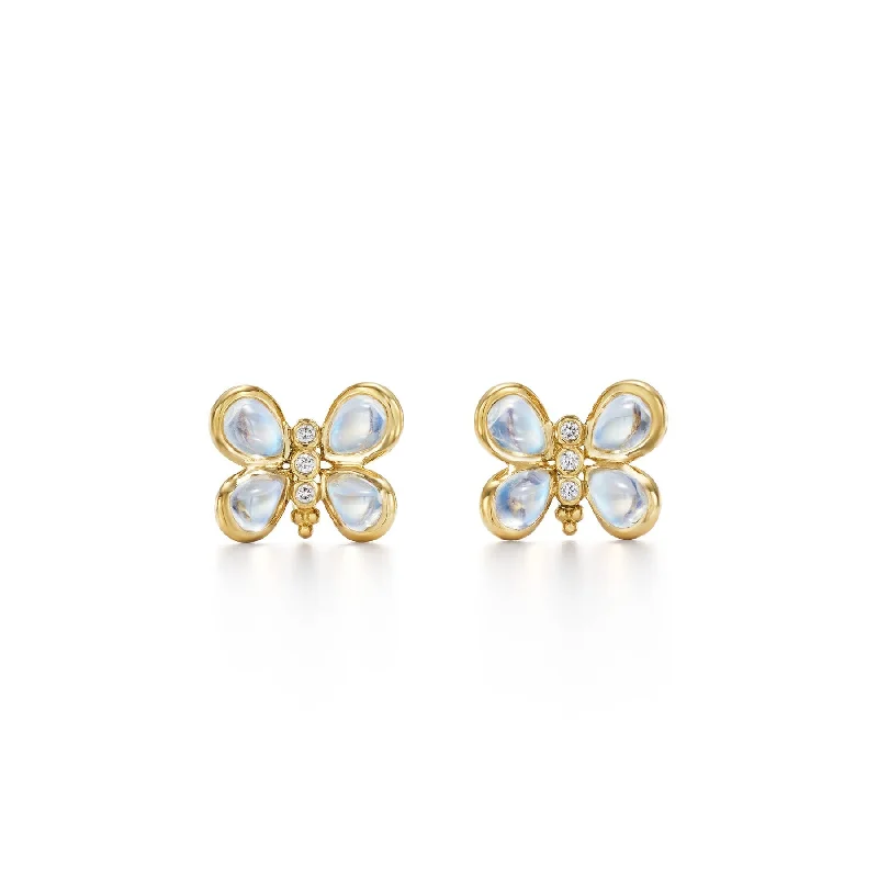 Temple St. Clair Piccola Luna Butterfly Post Earrings