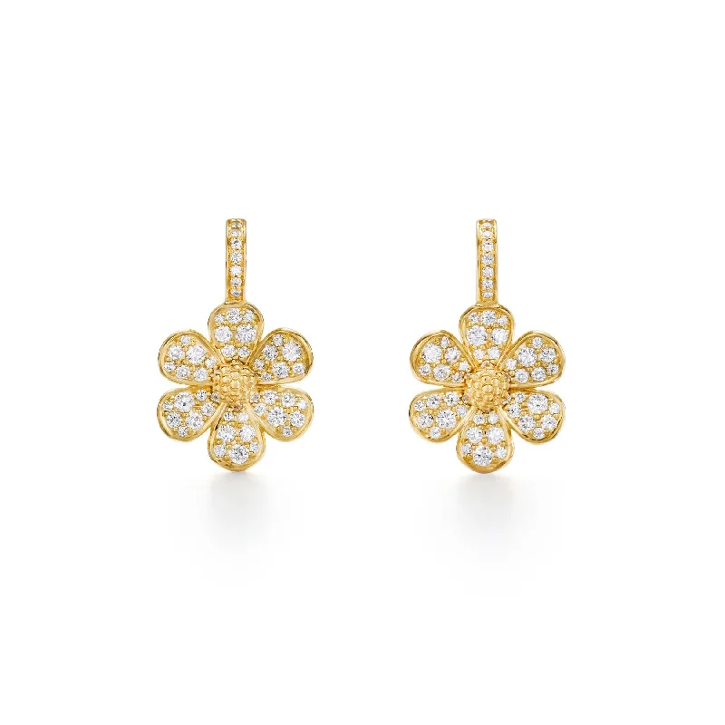 Temple St. Clair Snow Flower Earrings