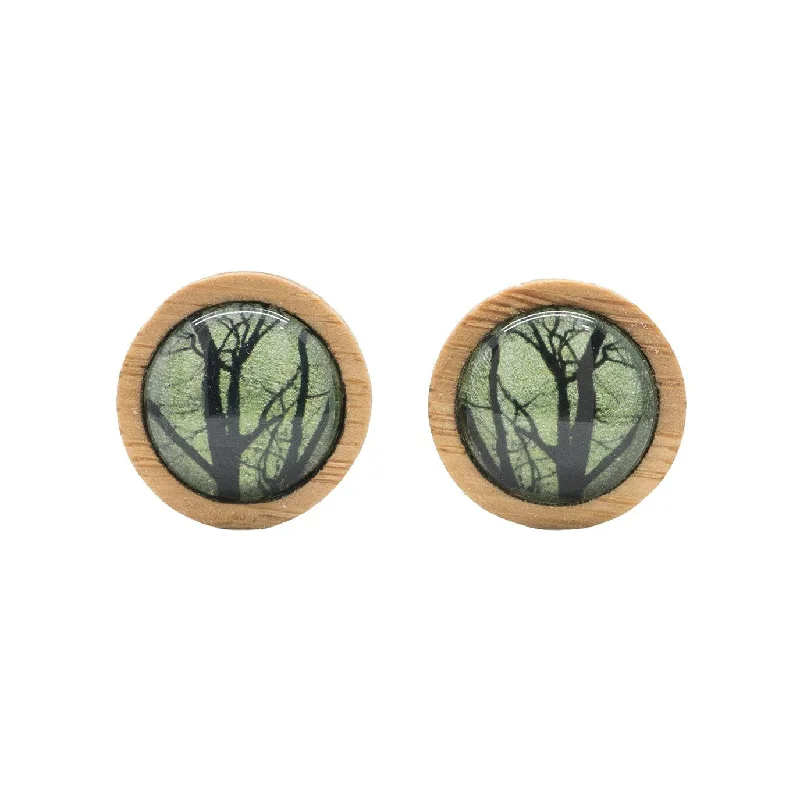 Winter Trees - Stud Earrings